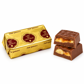 Φυστικοβούτυρο με Καραμέλα Toffee & Φυστίκια σε Σοκολάτα Γάλακτος