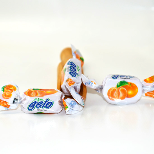 Καραμέλες Ζελές Λάβδας Μανταρίνι